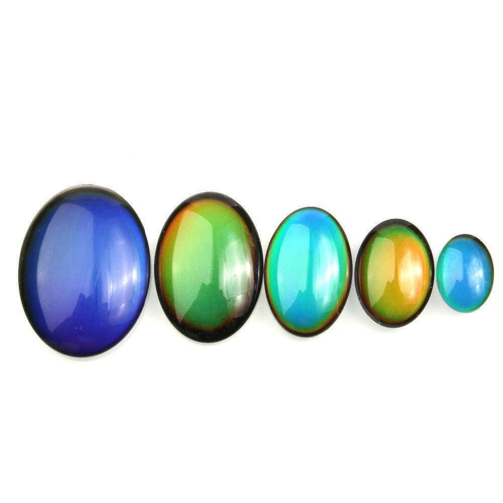 8598 Cabochons Color Change by Temperature Oval Shape Beads Temperature